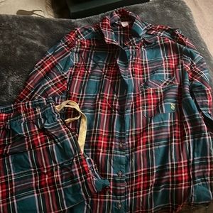Victoria Secret long sleeve pajama set. Size large